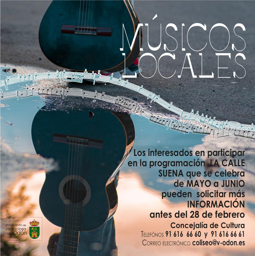  Imagen ¿Eres músico local y te interesa participar en "La Calle Suena"?