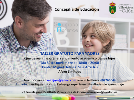 Taller gratuito para padres