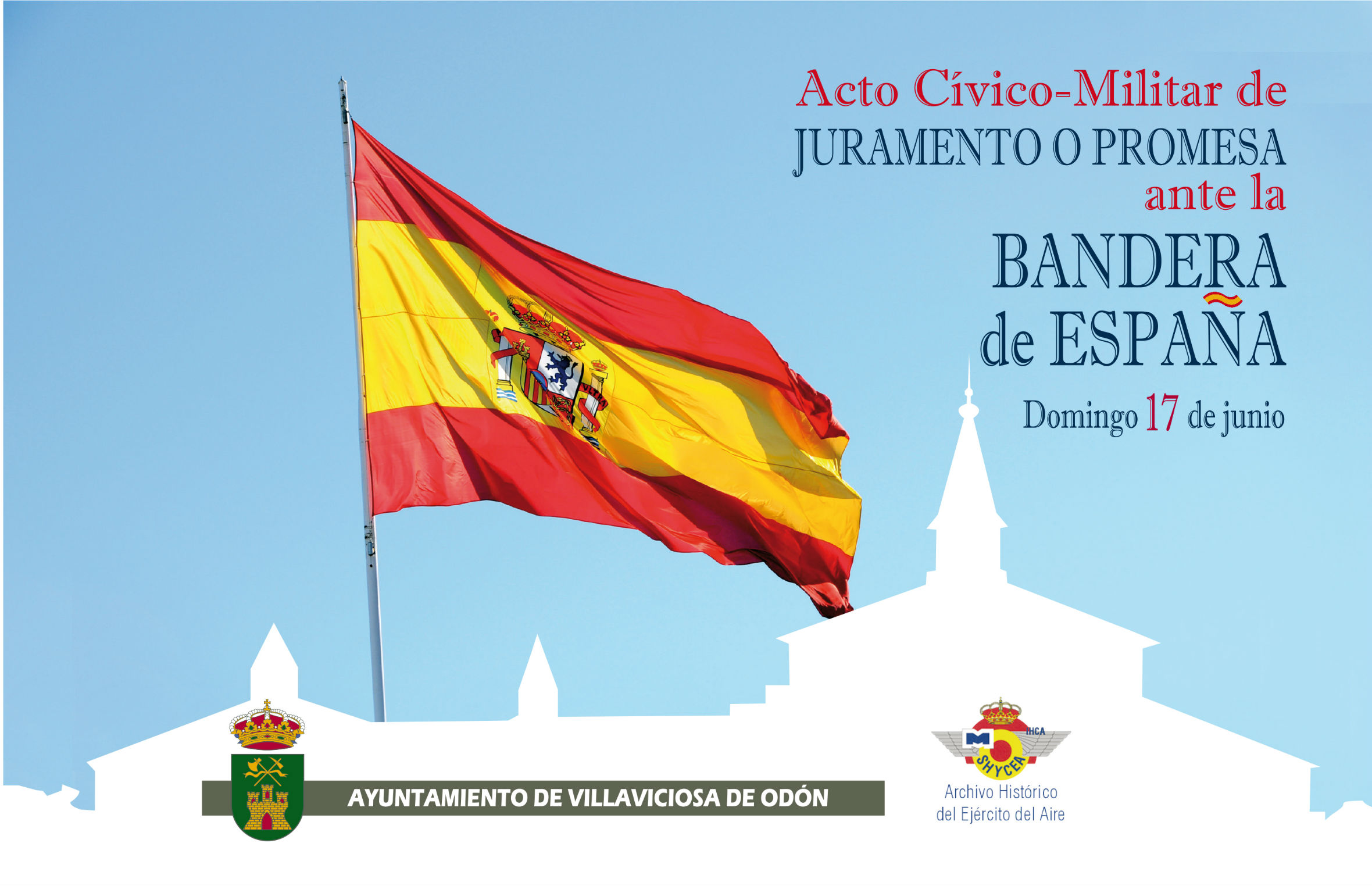 Acto-cívico militar de juramento o promesa ante la bandera de España