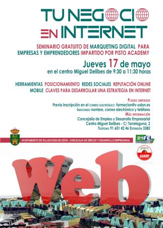 Seminario gratuito sobre marketing digital