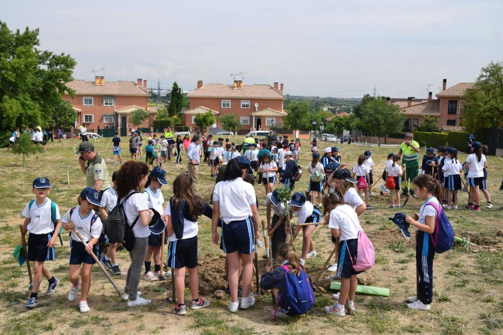  Imagen Día del Árbol, una lección de naturaleza al aire libre para 250 escolares
