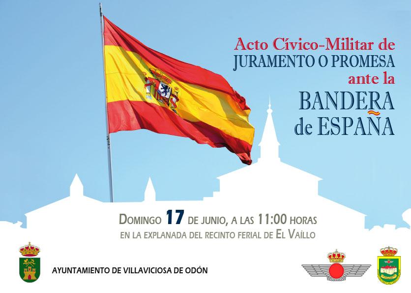  Imagen 420 personas prestarán juramento o promesa ante la bandera de España en el acto cívico-militar que se celebrará este domingo