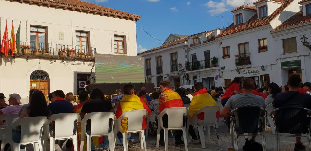  Imagen El partido de España en el Mundial de Rusia podremos seguirlo en pantalla gigante instalada en la Plaza de la Constitución