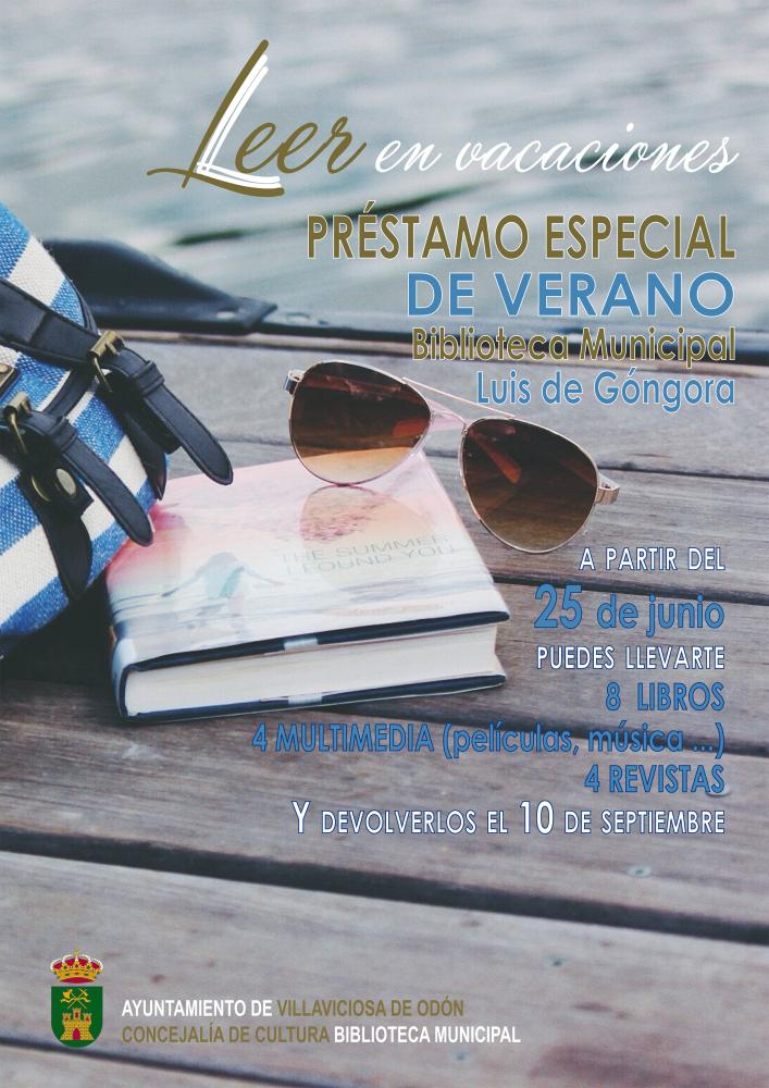  Imagen La biblioteca municipal realiza prestamos especiales de libros, revistas y material multimedia que se podrán devolver el 10 de septiembre