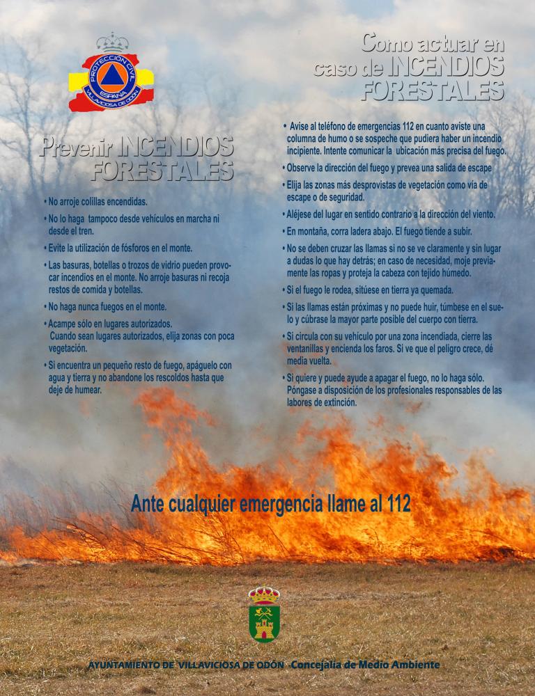  Imagen Consejos para prevenir los incendios forestales