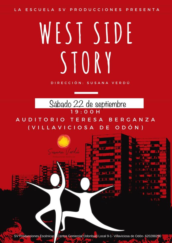  Imagen El musical West Side Story de este sábado se traslada al Auditorio Teresa Berganza del Coliseo del Cultura