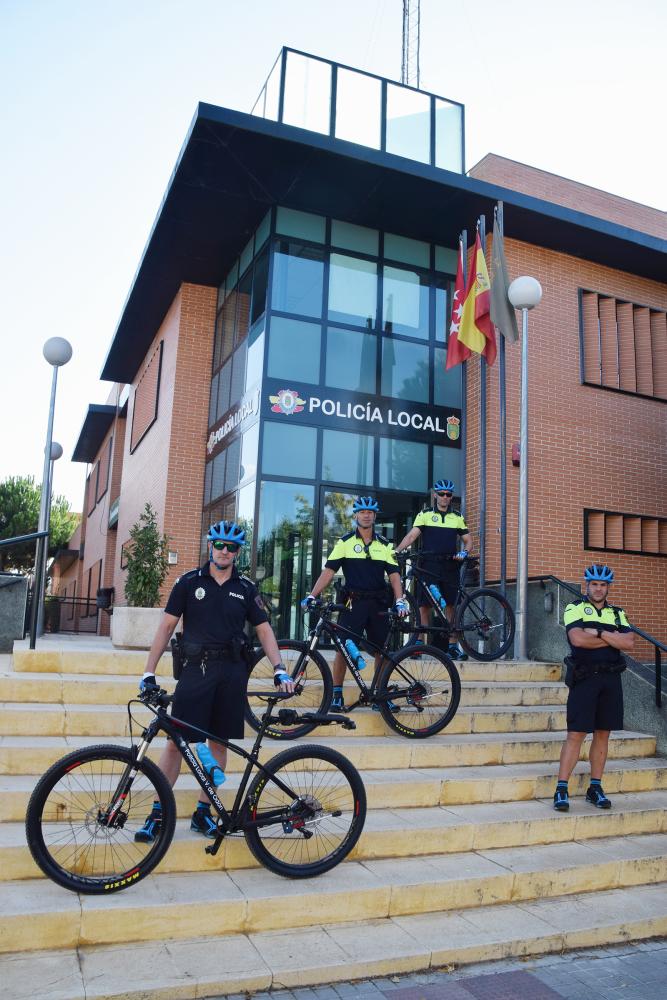  Imagen La Policía Local de Villaviciosa de Odón cuenta con una nueva unidad, la Patrulla Ciclista