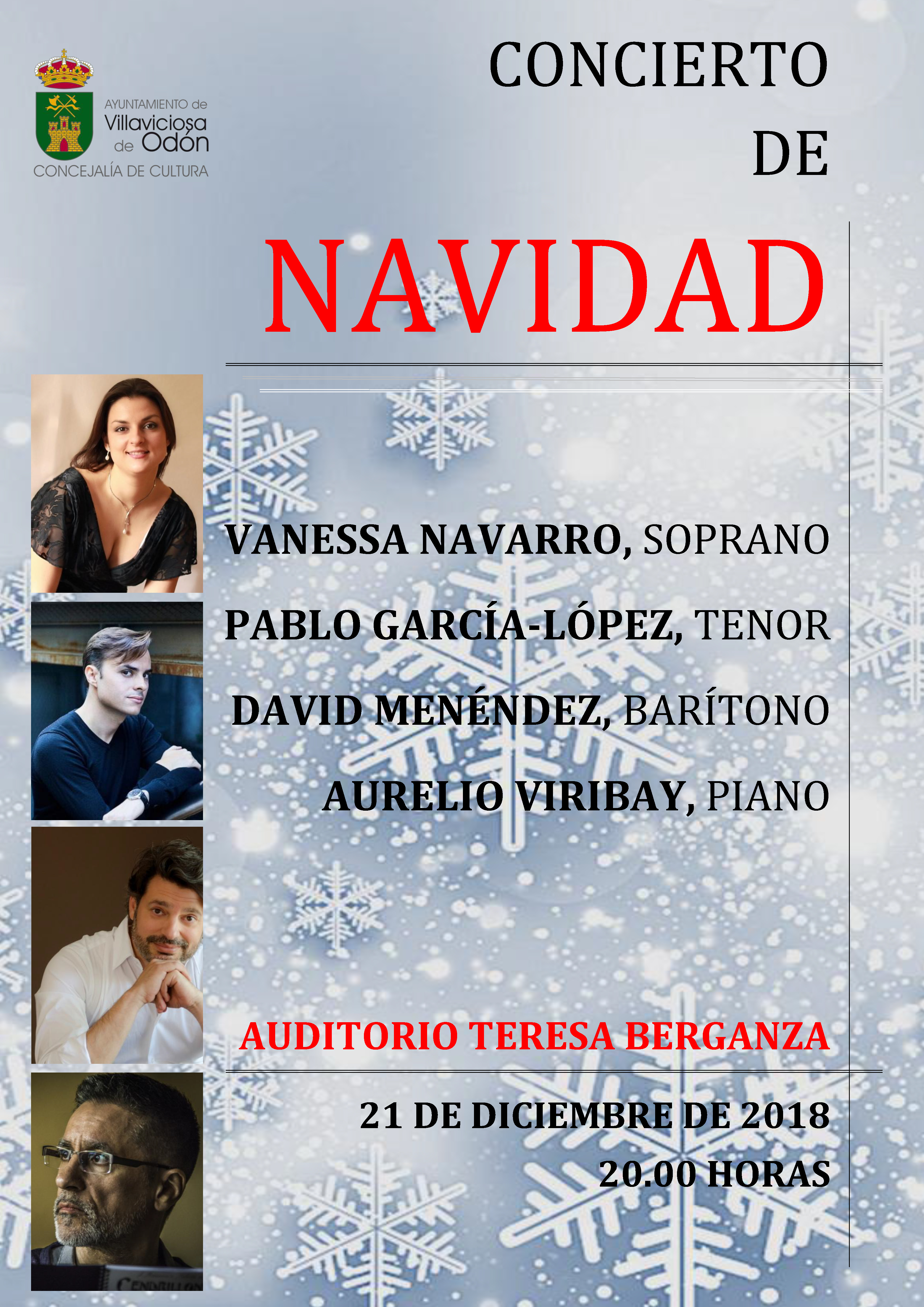 Auditorio Teresa Berganza: Concierto de Navidad.