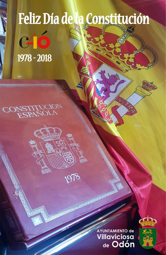  Imagen 40 aniversario de la Constitución Española, 1978-2018