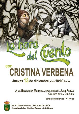 La hora del cuento con Cristina Verbena