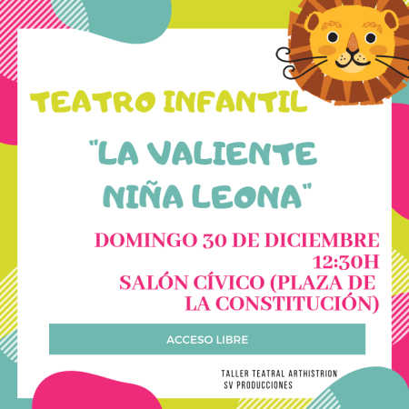 Teatro Infantil "La valiente niña leona"
