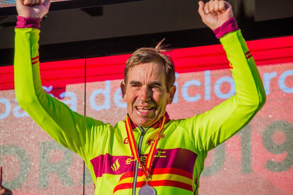  Imagen Nuestro vecino, José Simaes, consigue la medalla de bronce en el Campeonato de España de Ciclocross en la que ha sido su última carrera en nuestro país