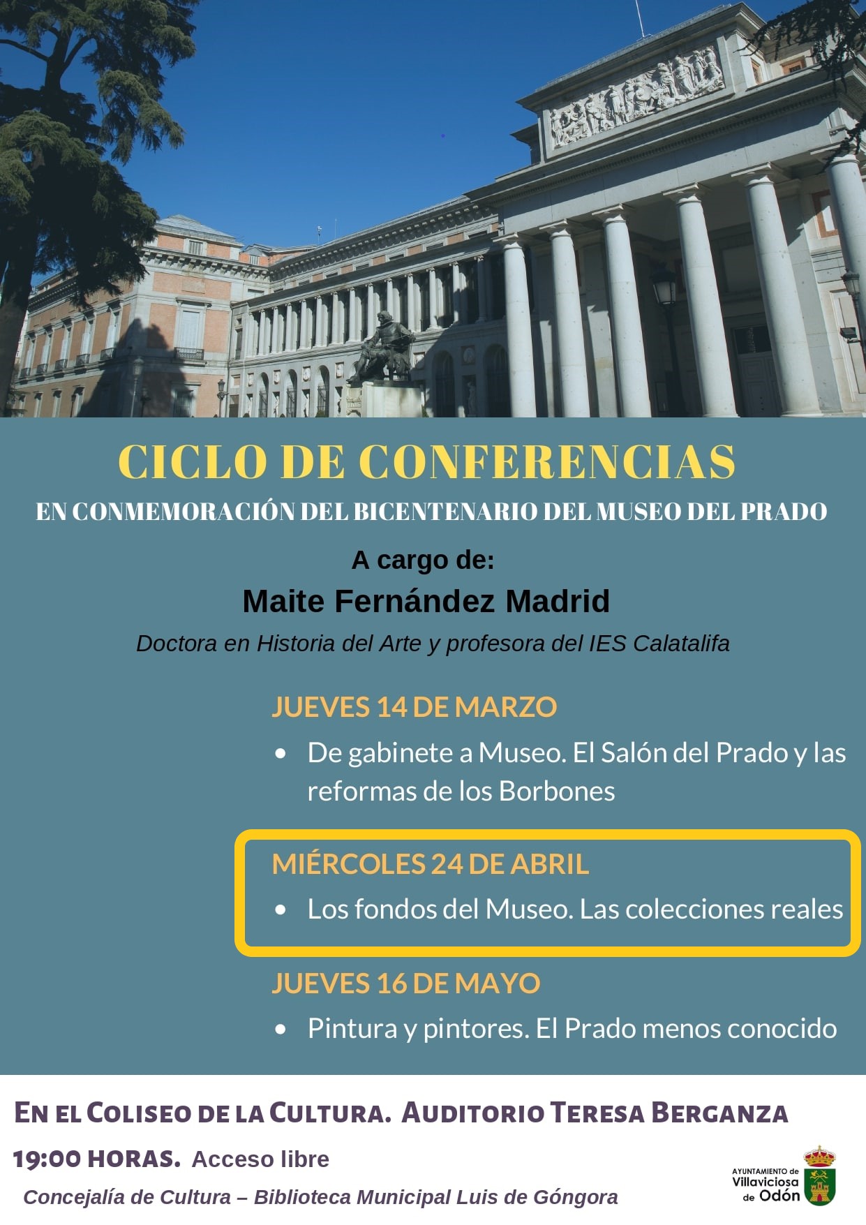 Conferencia "Los fondos del museo: las Colecciones Reales"