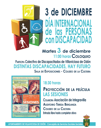 Villaviciosa de Odón conmemora mañana el Día Internacional de las Personas con Discapacidad