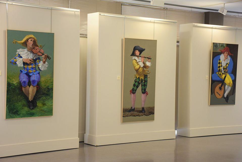  Imagen Nuestro artista local, Manuel Sánchez Algora, expone sus últimas obras en la muestra “Mujeres con sombrero