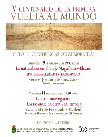 Ciclo de conferencias sobre la conmemoración del V Centenario de la Primera Vuelta al Mundo