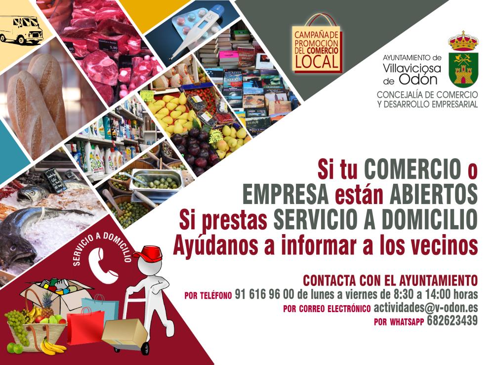  Imagen El Ayuntamiento publicará la relación de empresas y comercios que siguen prestando servicio para que los vecinos la conozcan y puedan cubrir sus necesidades diarias