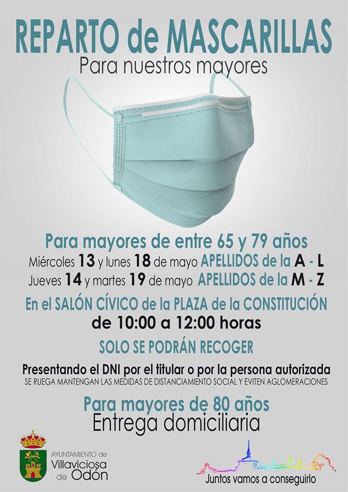  Imagen El Ayuntamiento entregará mascarillas a los mayores de 65 años