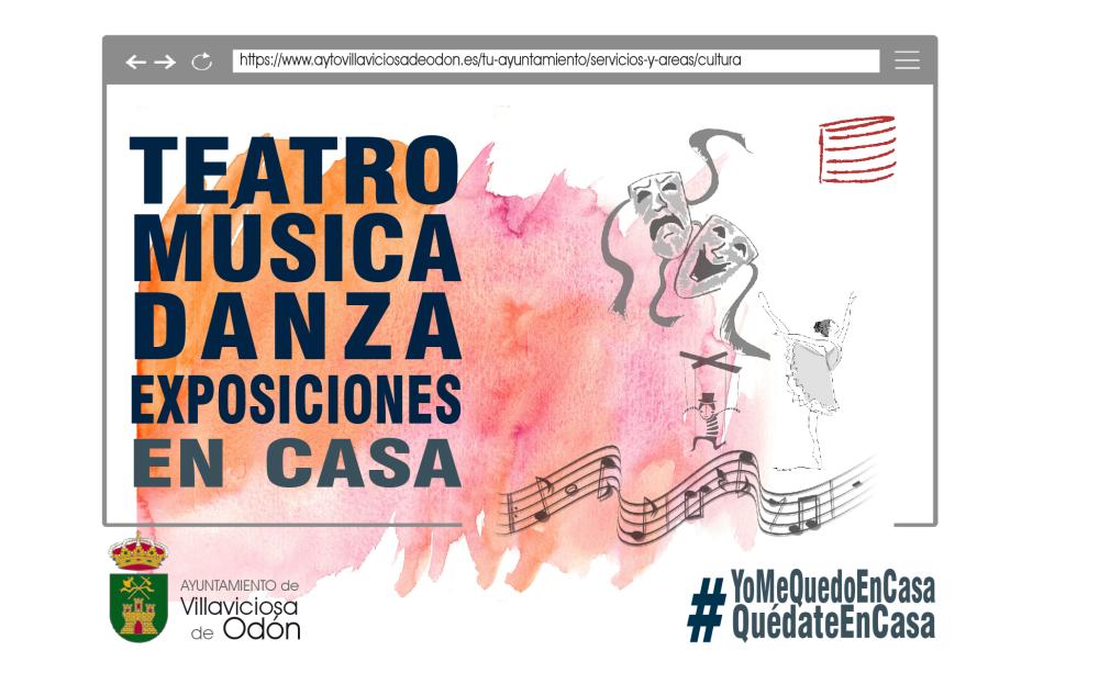  Imagen El Ayuntamiento propone cada fin de semana una oferta cultural para disfrutar desde casa