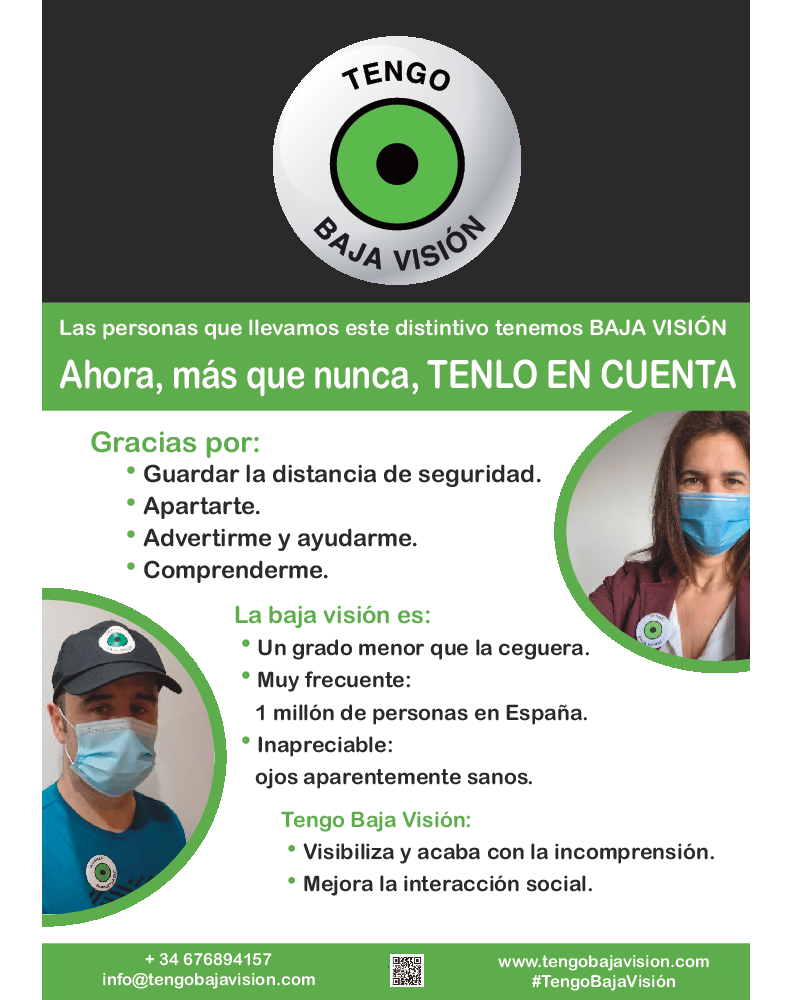  Imagen El Ayuntamiento de Villaviciosa de Odón se une al proyecto de sensibilización para ayudar a las personas con baja visión