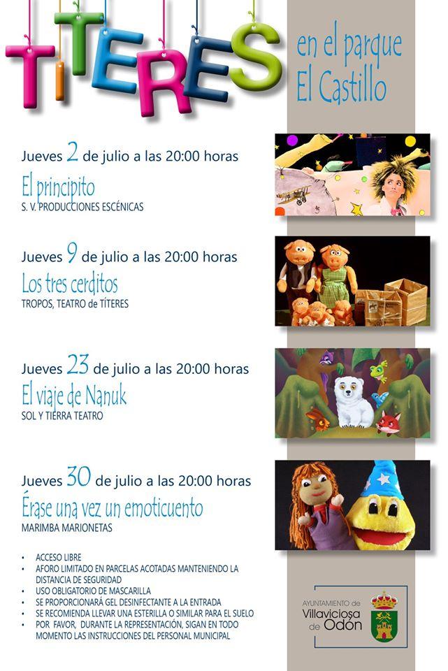  Imagen Durante el mes de julio podremos volver a disfrutar de los títeres en el parque de El Castillo