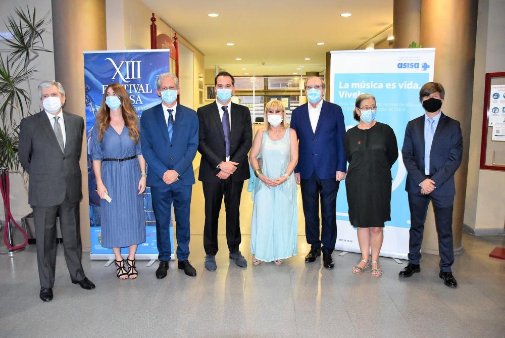  Imagen El vicepresidente de la Comunidad de Madrid, Ignacio Aguado, asiste a la inauguración del Festival de Música de Villaviciosa de Odón mostrando el apoyo del gobierno regional a este prestigioso evento