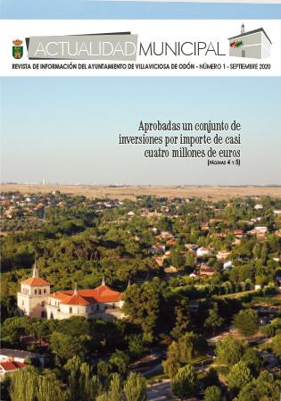 Revista de información del Ayuntamiernto de Villaviciosa de Odón. Número: 01 - septiembre 2020