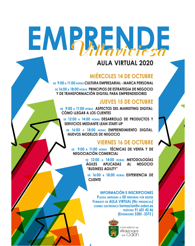 Emprende Villaviciosa: una iniciativa dirigida a emprendedores con una idea de desarrollo empresarial