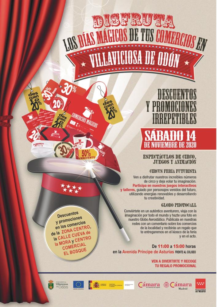  Imagen Campaña ‘Comercio mágico’ en apoyo al negocio local de Villaviciosa de Odón