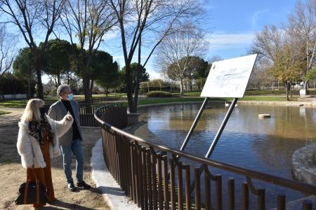 Abierto estanque del parque de El Castillo 4