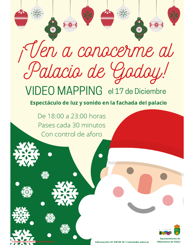 El Palacio de Godoy se viste de Navidad