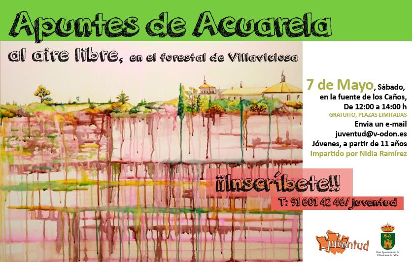  Imagen 'Apuntes de acuarela', una divertida actividad para la mañana del sábado