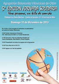Nueva jornada solidaria de la Agrupación de Baloncesto de Villaviciosa de Odón