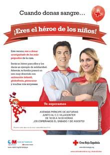  Imagen Campaña de donación de sangre el sábado 1 de agosto