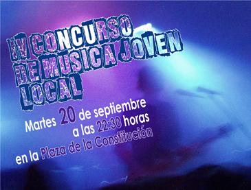  Imagen Disfruta esta noche del IV Concurso de Música Joven Local