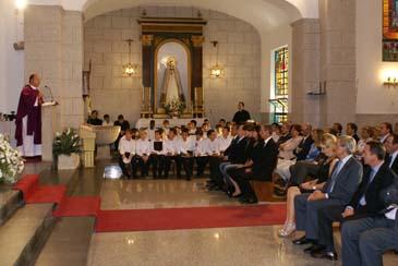  Imagen La misa funeral por Nieves García Nieto, último homenaje del municipio a la que fue su alcaldesa