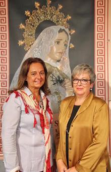  Imagen Rosa María Pérez, nueva presidenta de la hermandad de la Virgen de la Soledad