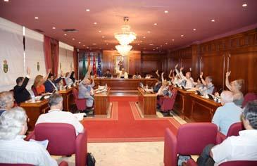  Imagen Pleno del 30 de julio: Puntos sometidos a debate y resultado de las votaciones