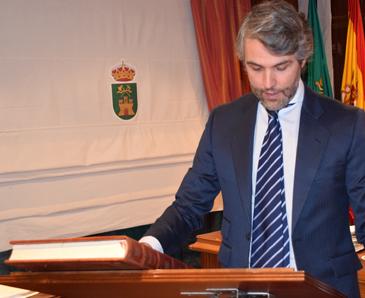 David Prieto Giraldes tomó posesión de su cargo como nuevo concejal de la Corporación municipal
