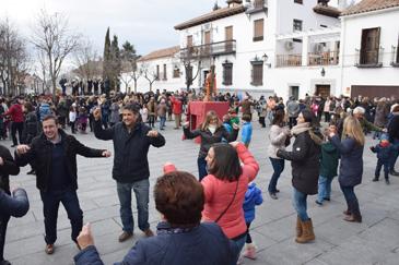  Imagen El fervor y la pasión de los vecinos por San Sebastián vencieron al intenso frío