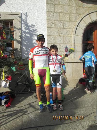  Imagen Nuestros vecinos, José Simaes y Roberto Vara, se proclaman campeones de Madrid en la modalidad de ciclo-cross