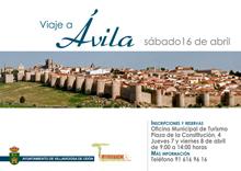  Imagen La Oficina de Municipal de Turismo organiza un viaje a Ávila