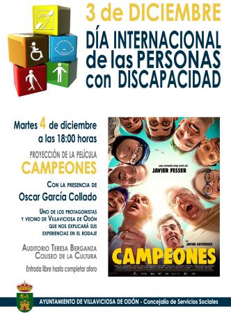 Película Campeones: Día Internacional de las Personas con Discapacidad