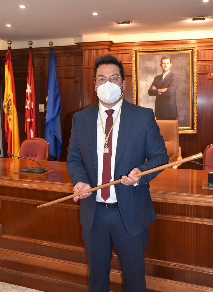  Imagen Raúl Martín Galán (PP) investido alcalde de Villaviciosa de Odón