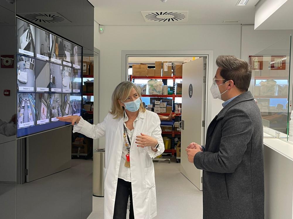  Imagen El alcalde visita la Universidad Europea a la que califica como “un referente” para Villaviciosa de Odón