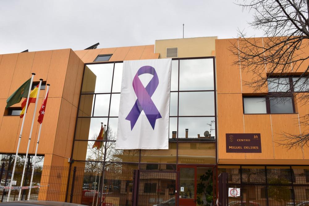  Imagen Los principales edificios municipales ya lucen los lazos conmemorativos con motivo del Día Internacional de la Mujer