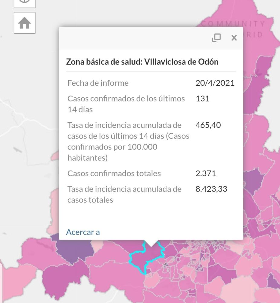  Imagen Actualización de los datos epidemiológicos a 21 de abril