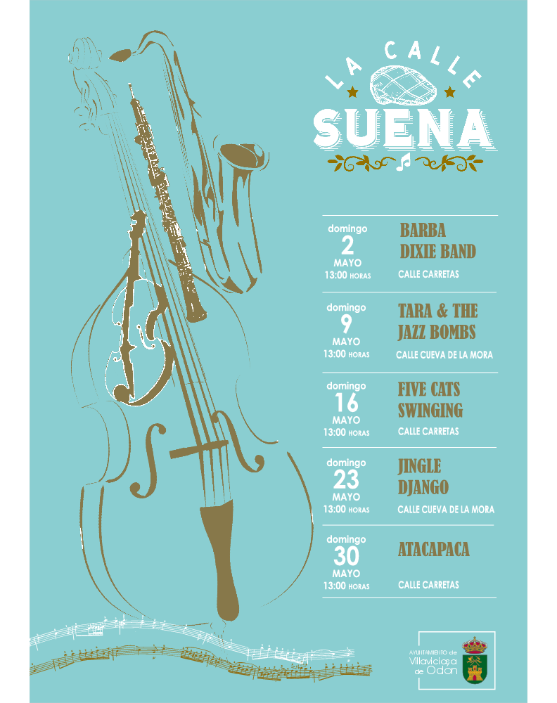  Imagen La música en directo amenizará nuestras calles en el mes de mayo