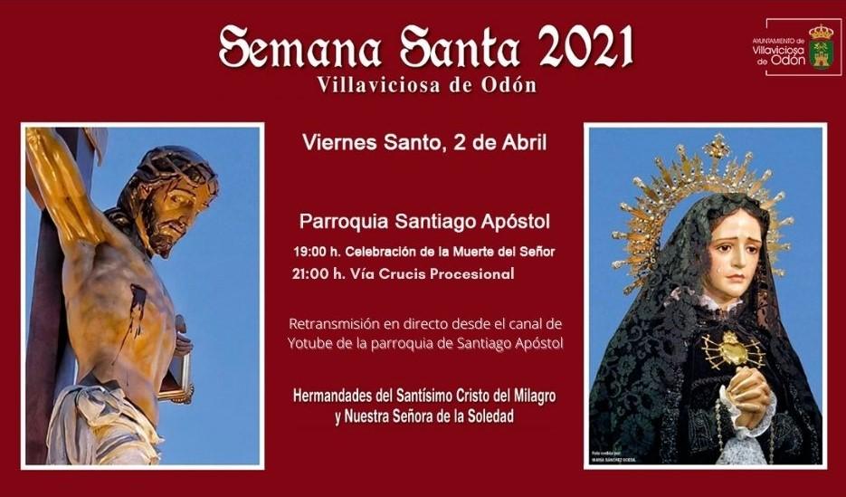  Imagen El Ayuntamiento emitirá en streaming los actos religiosos de Viernes Santo