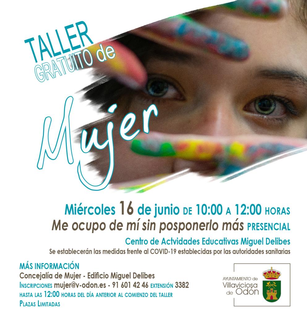  Imagen La concejalía de Mujer organiza un taller presencial el 16 de junio